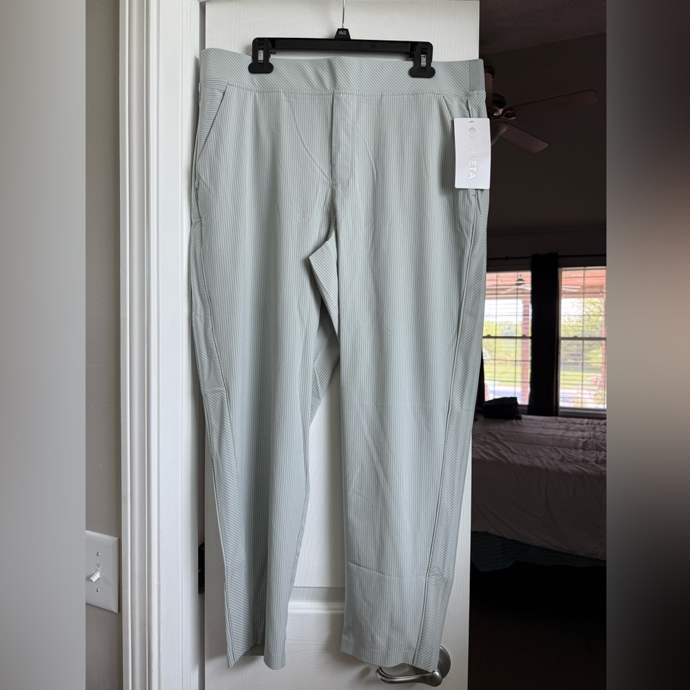 Athleta Light Gray Brooklyn Ankle Pant
